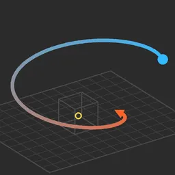 Path diagram for Descending Vortex
