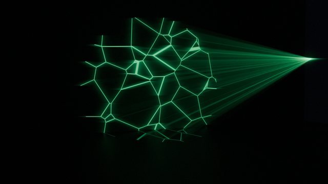 Voronoi cell pattern