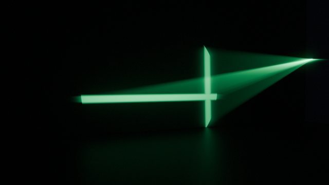 Cross scan pattern
