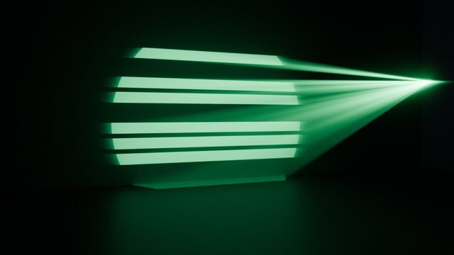 Flickering bars pattern